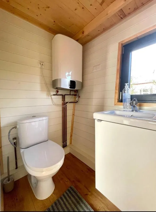 Chalet Tiny House With Garden And Jacuzzi Near Amsterdam Villa Vijfhuizen